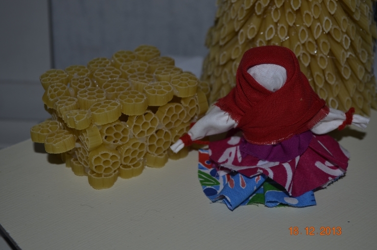 Хвастик. Новогодняя подделка в детский сад.