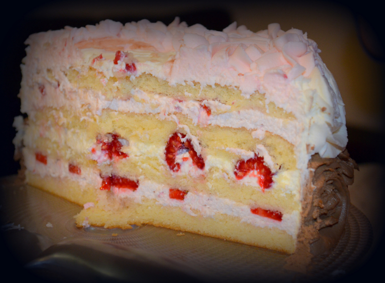 Второй тортик на 2-х летие дочи)