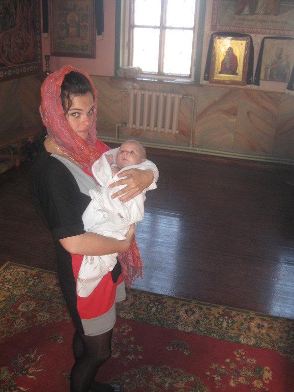 крестины Стеши=)))