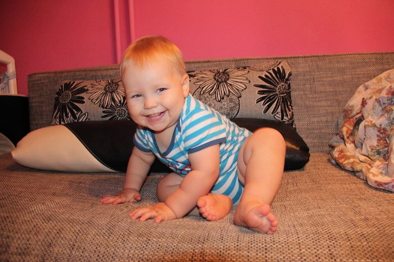 Костику год и 4.