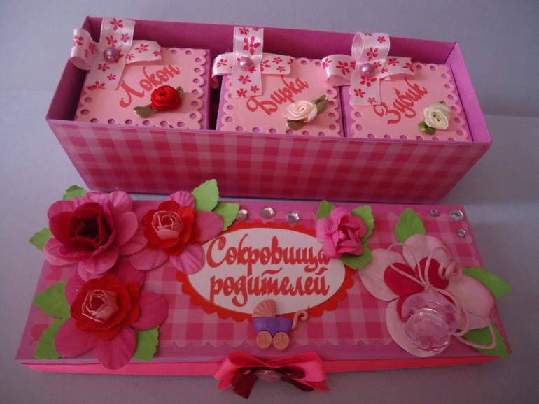 Мамины сокровищницы сделаны на заказ для наших ББешечек.