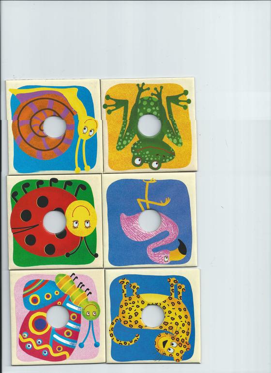 Лото дикие животные