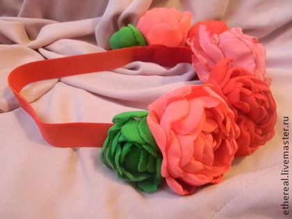 Готовимся к яркому лету!!Повязочки для вас и вашек дочек!!Броши.