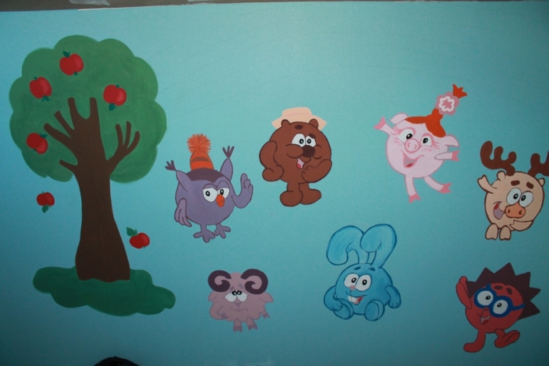 роспись в детскую