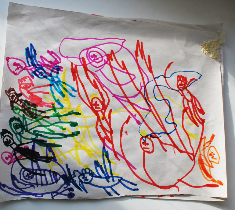 Юлькины рисунки