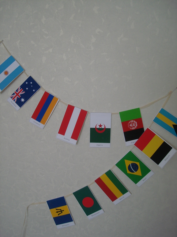 Гирлянда из флагов