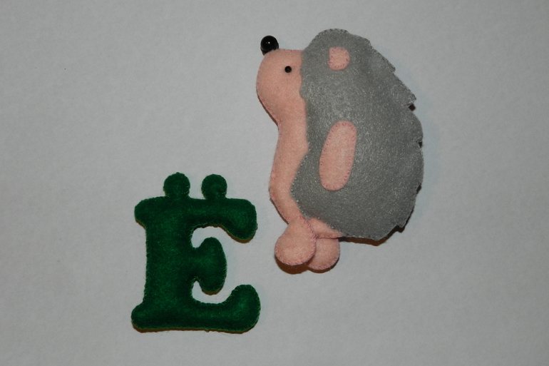 Алфавит из фетра с животными!