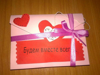 Подарок ко дню влюбленных, оформление чайных пакетиков (мастер-класс)