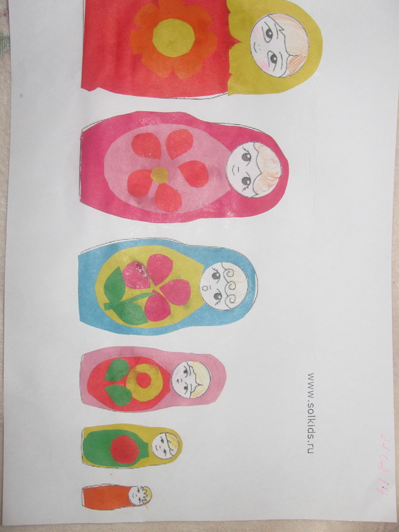 Творческая неделька Матрешки