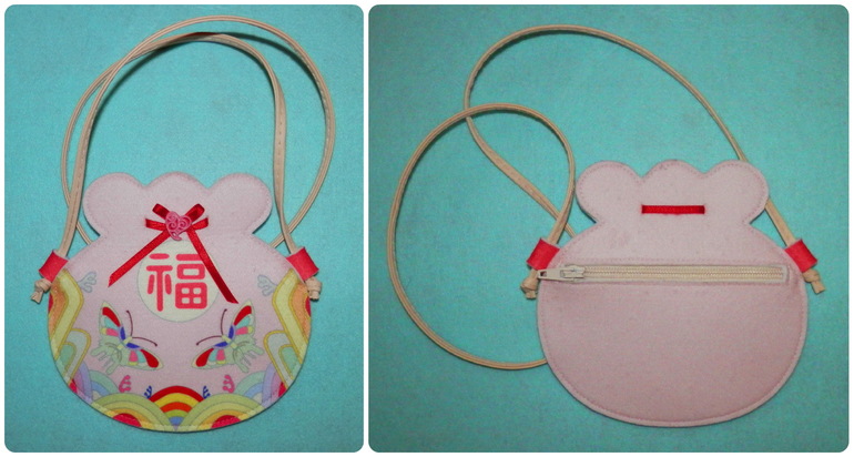 Детский кошелек из фетра