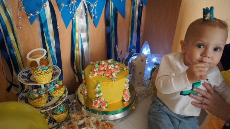 А вот так прошел наш годик!