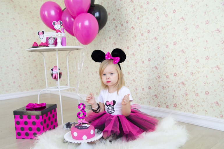 Оформление в стиле Мини Маус