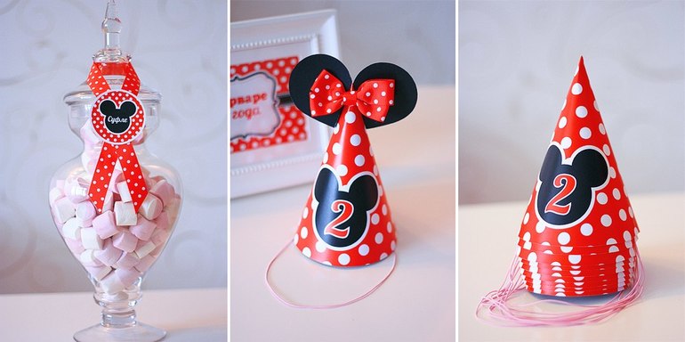 Набор Мини Маус (красный)