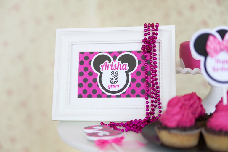 Оформление в стиле Мини Маус