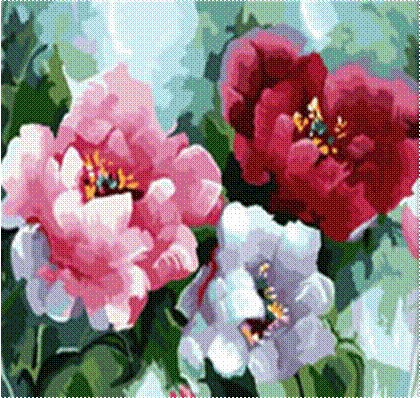 Картины по номерам от производителя.