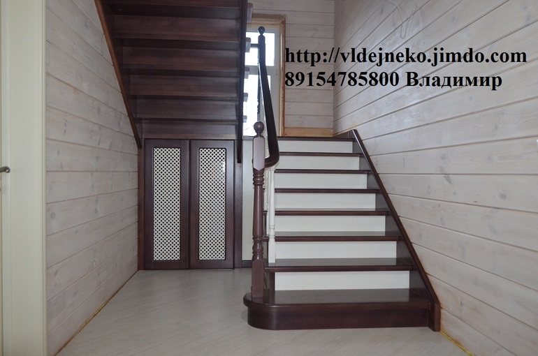 Лестницы из массива