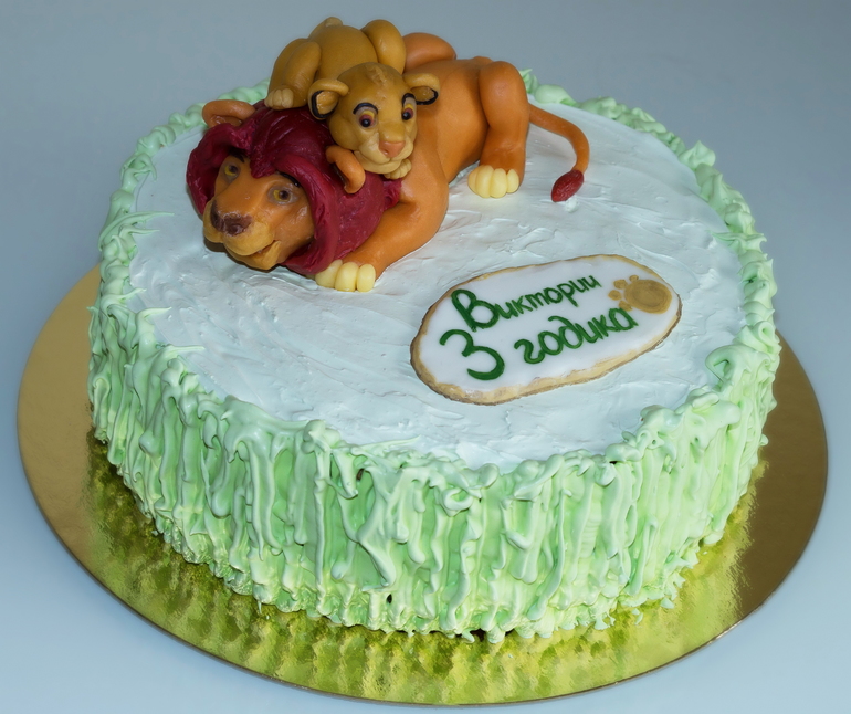 Торт "Король Лев"