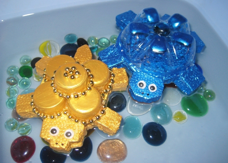 Плавающие черепашки (видео мк)