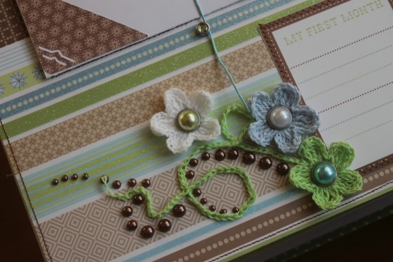 Альбом для мальчика о первом годе жизни