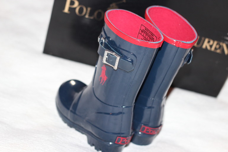Резиновые сапожки Ralph Lauren 22 размер, 12 см. 1000 руб.