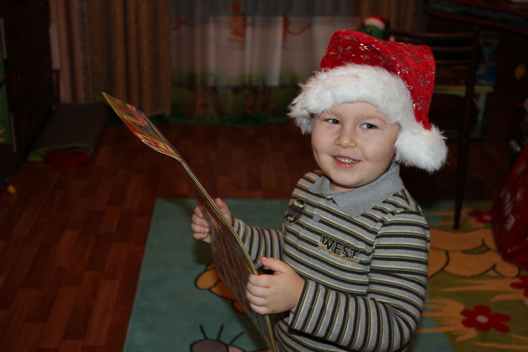 Адвент-календарь и письмо от дедушки Мороза!!!!!!