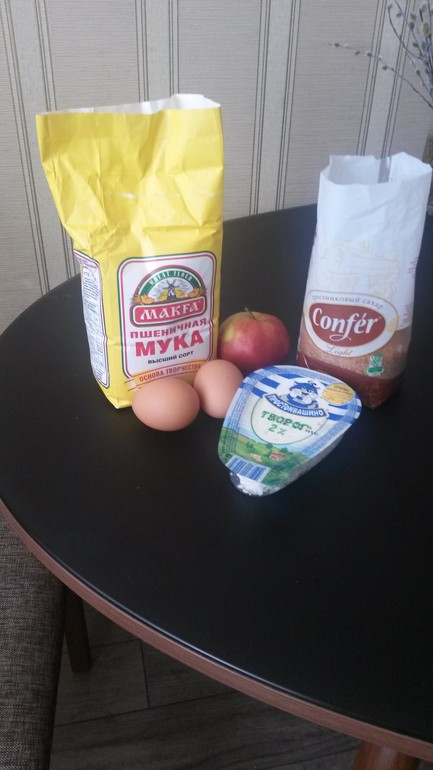 Сырники с яблоком.