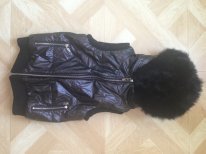 MAX MARA новая меховая жилетка
