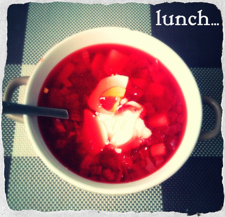 Home, sweet home. 11 марта.Что на обед...