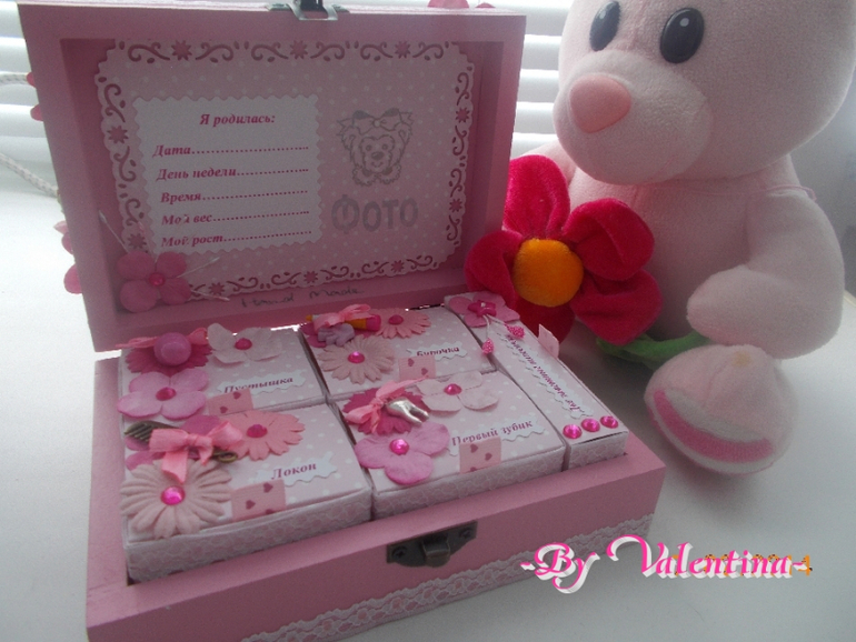 Очередная шкатулочка для маленькой принцессы!