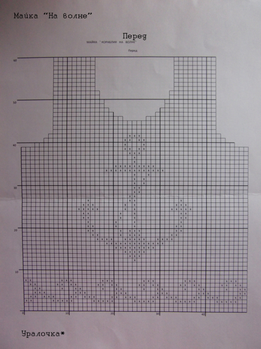 Комплект филейной сеткой мальчишке-майка и именная кепка