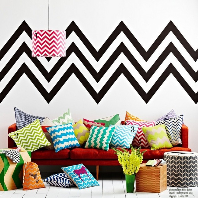 Разыскивается ткань с принтом "Шеврон"