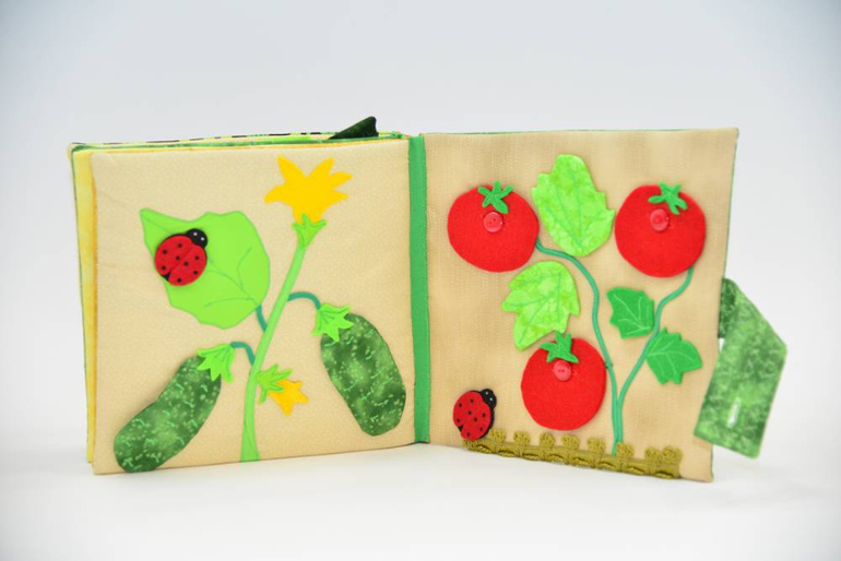 Развивающая книжка ОВОЩИ