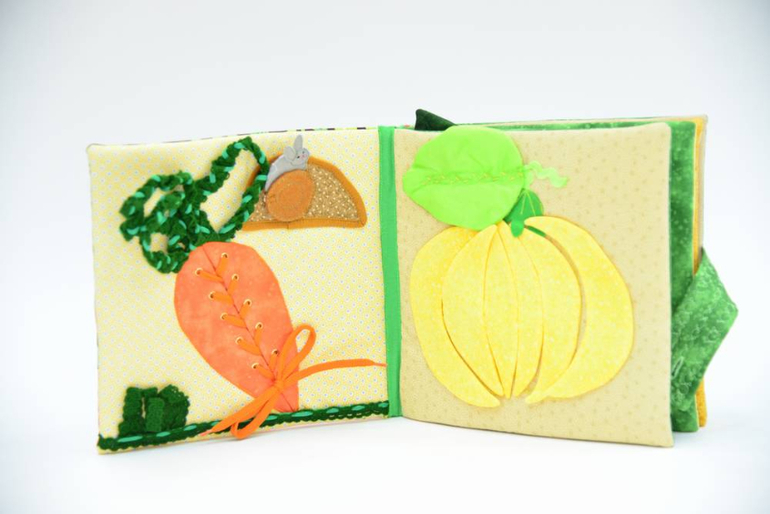 Развивающая книжка ОВОЩИ