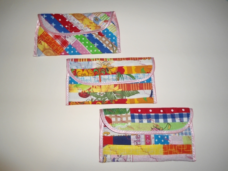 Вот такие штучки пошились из остаточков.