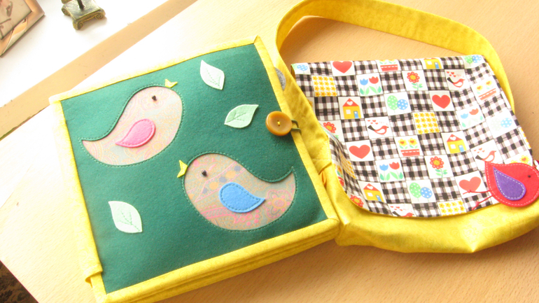 Развивающая книжка "Времена года" (второй вариант)