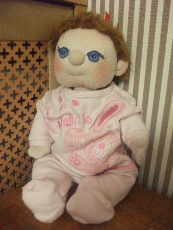 Самый первый пупс - Полинка ))