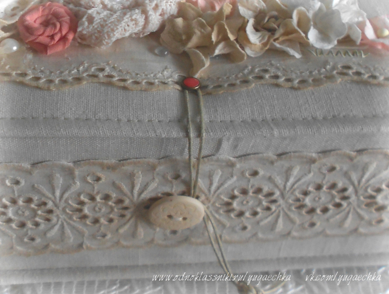 Моя первая текстильная шкатулка