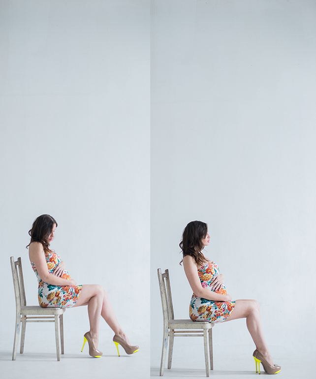 Мой первый беременный фотосет