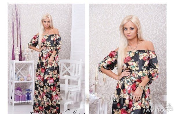 Летние платья макси.