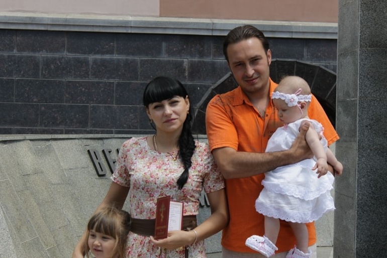 Покрестили нашу малышку!