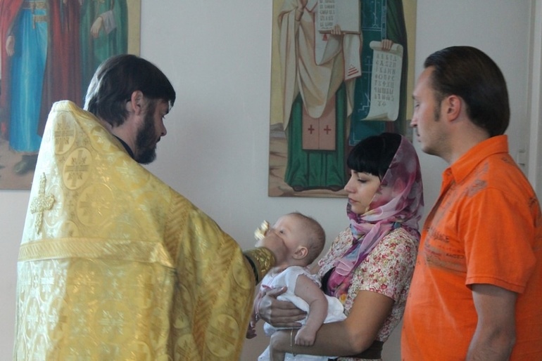 Покрестили нашу малышку!