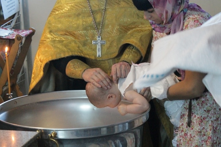 Покрестили нашу малышку!