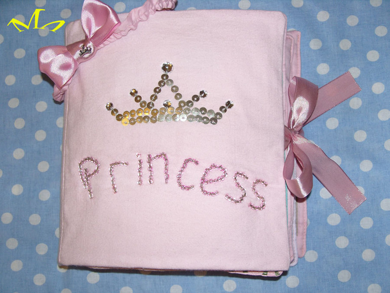 Мягкая книжка-малышке"Princess"