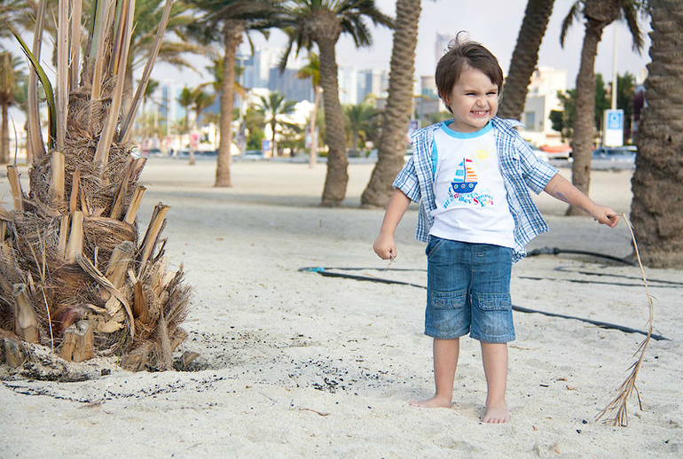 Шарджа. Пляж.