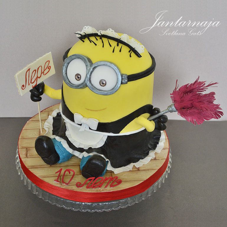 Торт "Миньон горничная"