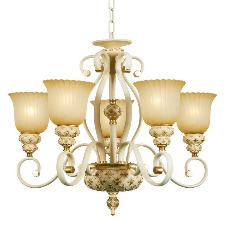 Коричневая или белая люстра в гостиную ?