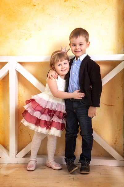 Даня и Настюша!