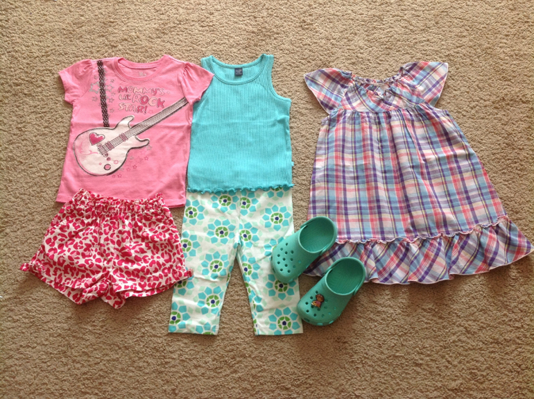 Часть нашего  весенне- летнего гардероба