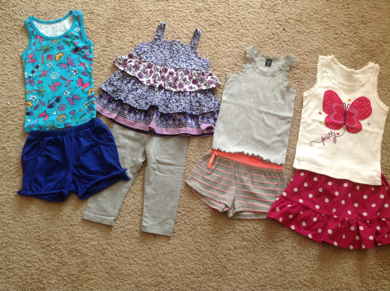 Часть нашего  весенне- летнего гардероба