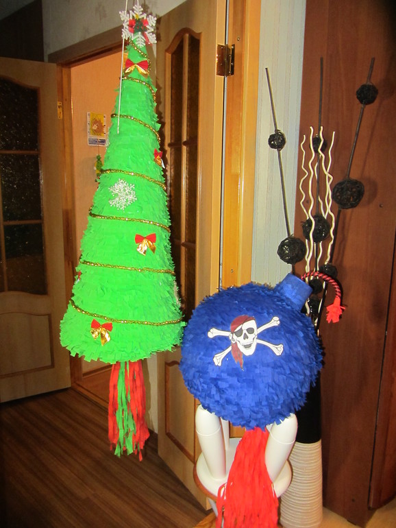 Пиньята на праздник в Ростове